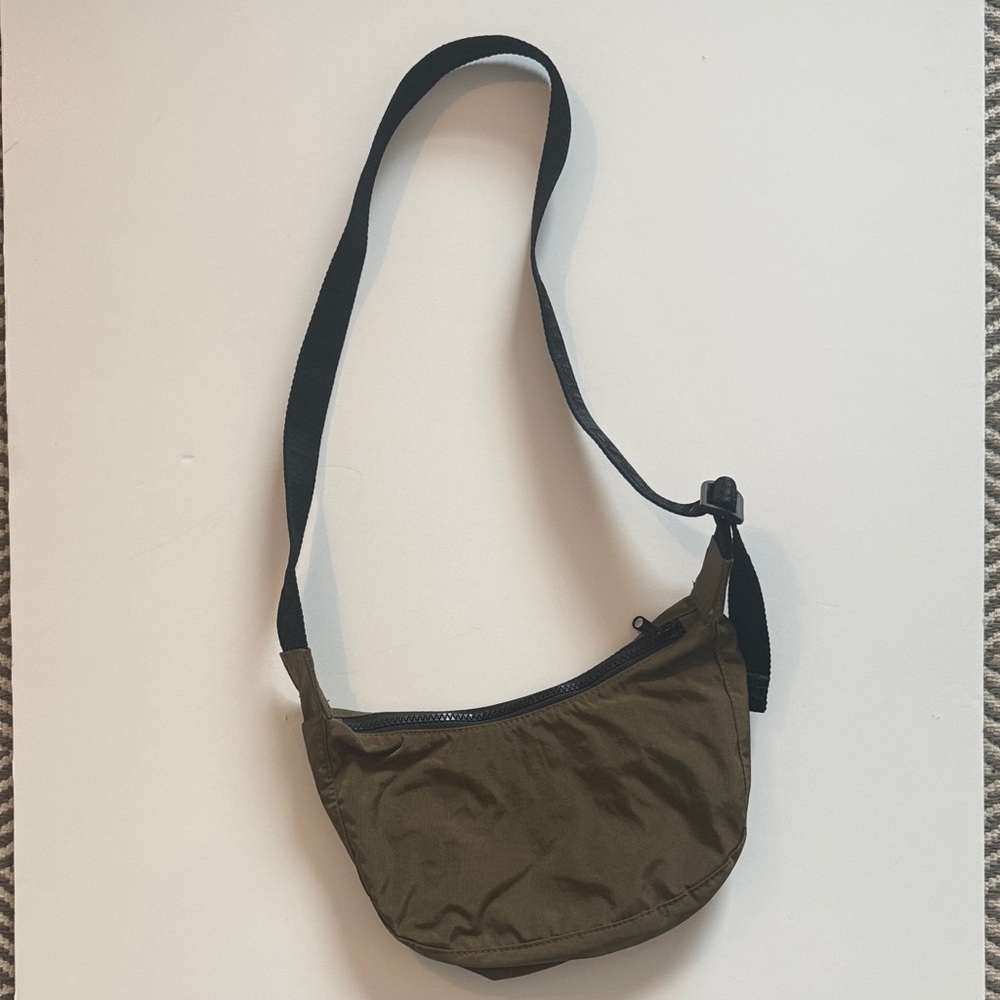 BAGGU Khaki Crossbody Bag